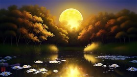 a pond