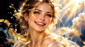 The joy of a genuine smile