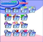 Kawaiicons: all folders