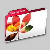 Adobe Creative Suite 1.0 Folder (water-colored)