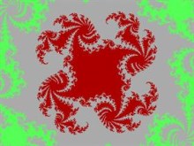 Red Vortex Fractal