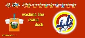 washing line swing dock