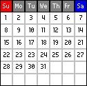 DS calender