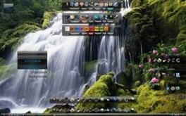 Tinted Dock Backgrounds