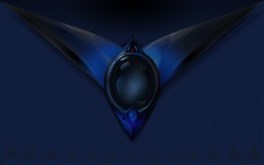 BLUE SNUB NOSE BIRD