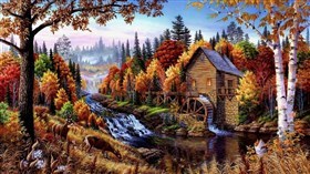Colorful Forest