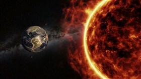 Sun and Earth