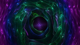Neon Swirl