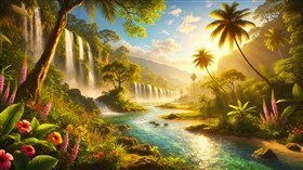 4K Sunny River