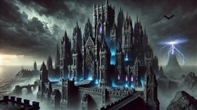 4K Black Castle