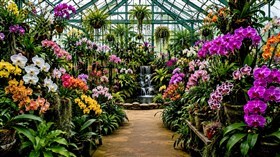 4K Orchid Green House