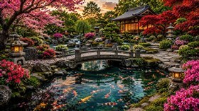 4K Koi Pond