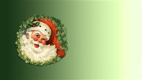 Santa wreath