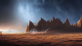 Afterlife on the dry-plains of Arat