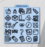 Hollow Icons 2