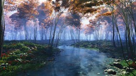 Creekside flora