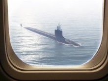 SSN Seawolf Flyover