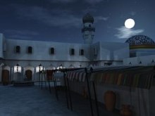 Nightfall at the Market