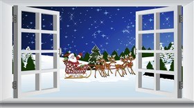 Christmas Santas Coming