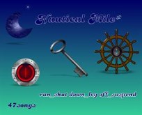 Nautical Mile run_shut down_log off_suspend