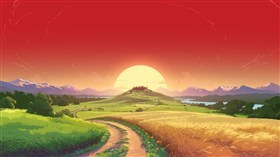 Catan Sunset